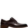 CLARKS  MENS  SHOE - BROWN LEATHER